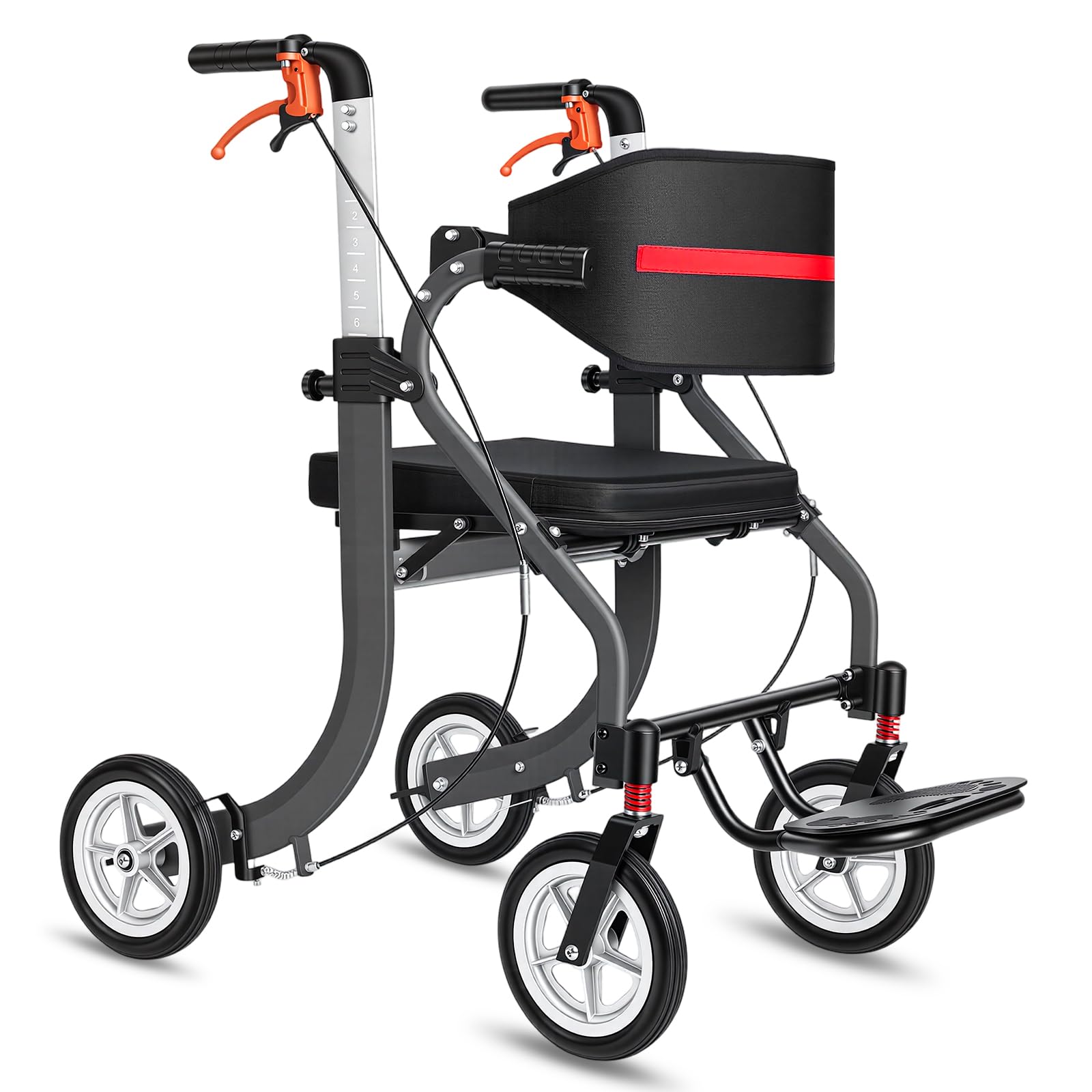 美品　PIPIBEAR シルバーカー 折りたたみ式 歩行補助車 ブレーキ付き Amazon | PIPIBEAR 歩行器 シルバーカー 軽量9.5Kg 折り畳み式